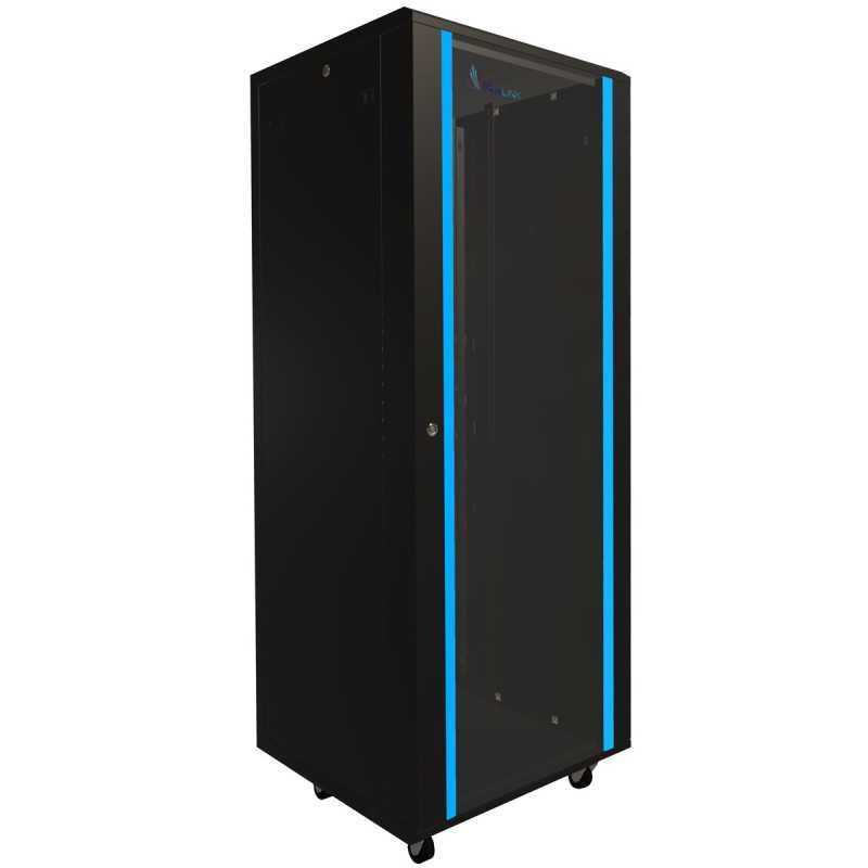 Extralink 37U 600x600 Black | Rack cabinet | standing
