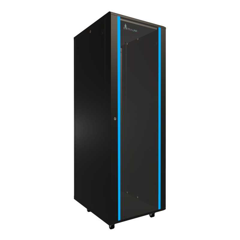 Extralink 37U 600x800 Black | Rack cabinet | standing