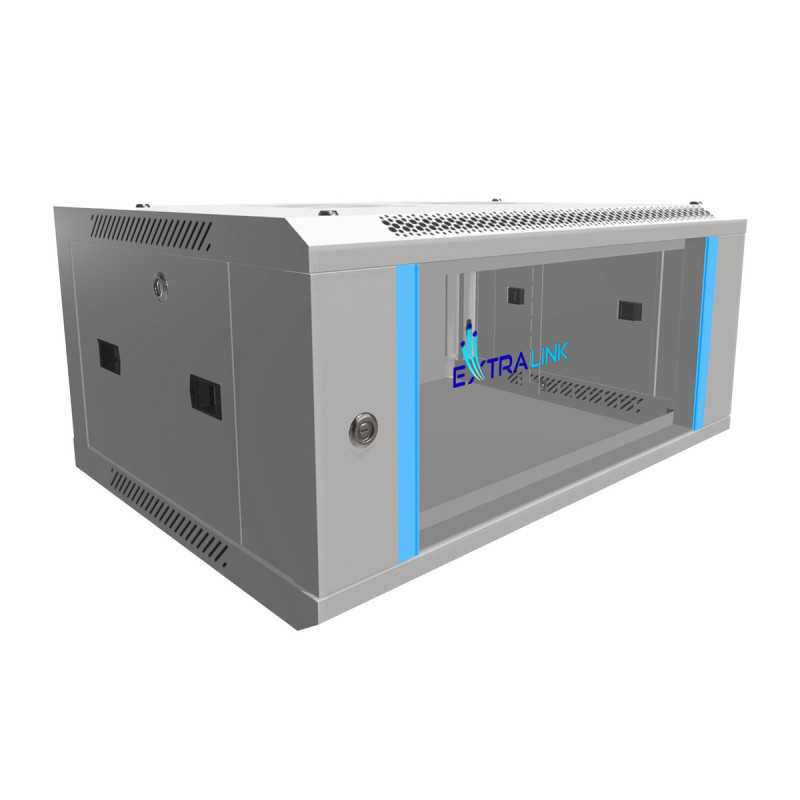 Extralink 4U 600x450 Gray | Rack cabinet | wall mounted