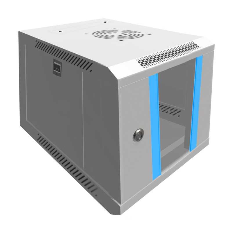Extralink 6U 10" Gray | Rack cabinet | wall-mounted