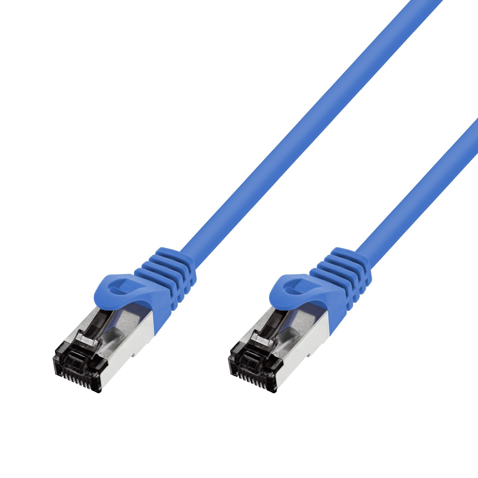 EXTRALINK LAN PATCHCORD CAT.8.1 S/FTP 20M 10G SHIELDED FOILED TWISTED PAIR BARE COPPER BLUE