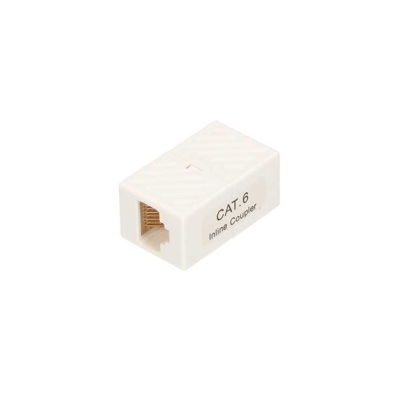Extralink CAT6 UTP | RJ45 connector | white barrel