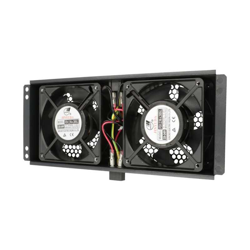 Extralink | Cooling unit | 2 fans, with power cable