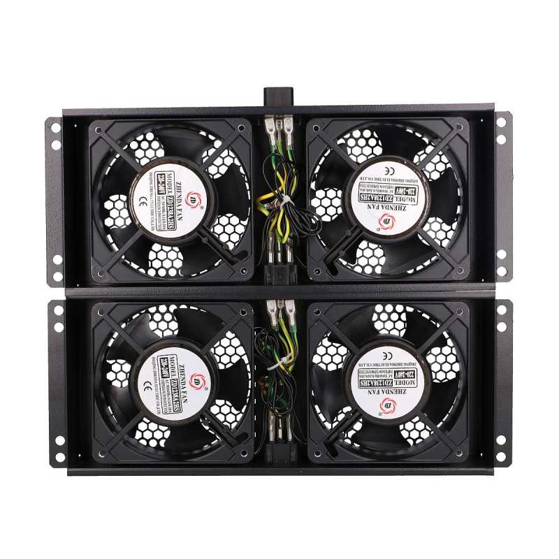 Extralink | Fan | for a standing cabinet, 2m EU cable