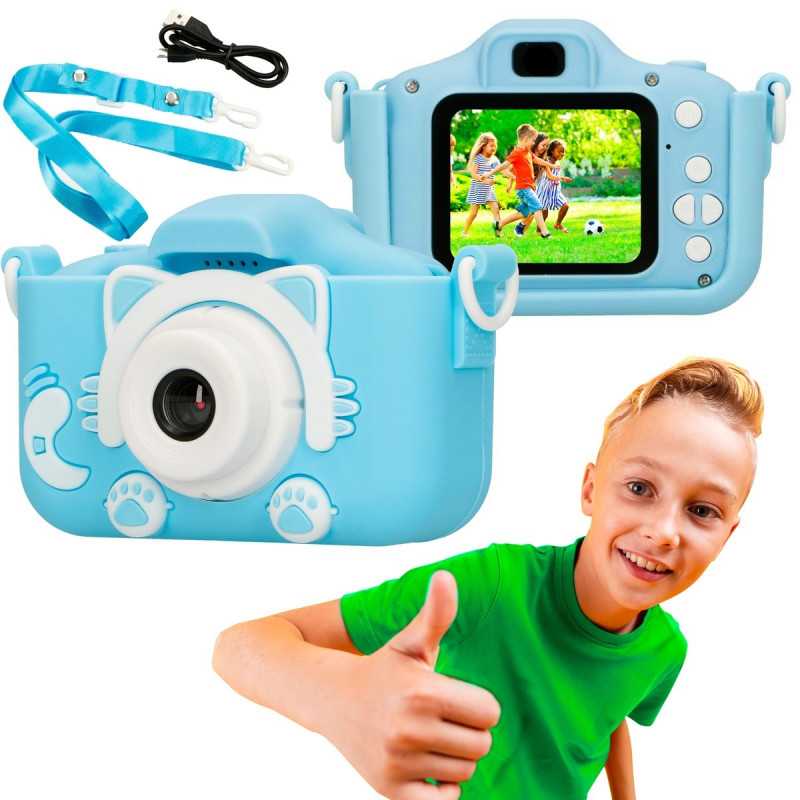 Extralink Kids Camera H27 Single Blue | Digital camera | 1080P 30fps, 2.0" display
