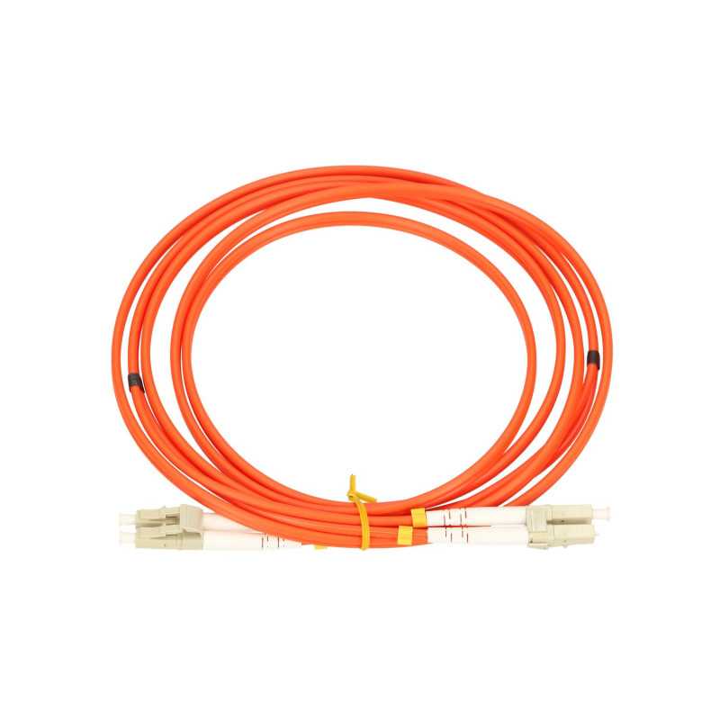 Extralink LC/UPC-LC/UPC | Patchcord | Wielomodowy, Duplex, 50/125um, 3mm, 3m