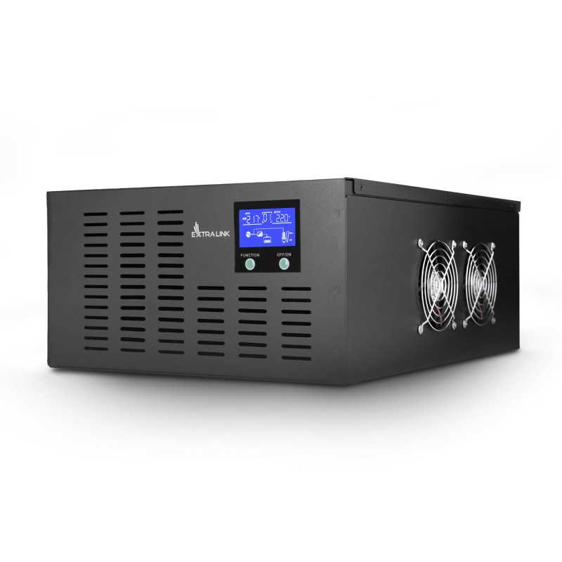Extralink Piorun 3000VA/2100W replacement for Volt Sinus Pro | Inverter | Pure sine wave, battery voltage 24VDC, no cables