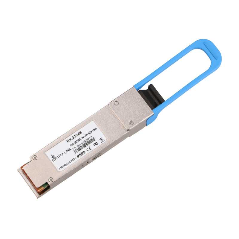 Extralink QSFP28 | QSFP28 module | 100Gb/s, 10km, single-mode, Duplex LC