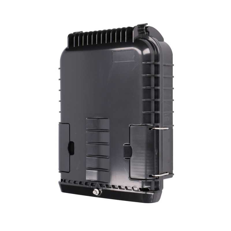Extralink Selene | Fiber optic box | 16 welds, black
