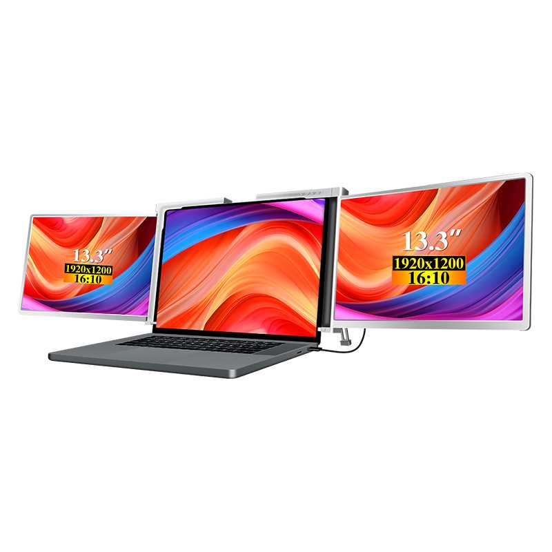 Extralink Smart Life S350 13.3" | Portable laptop monitors | 2 monitors, IPS, 1920x1200