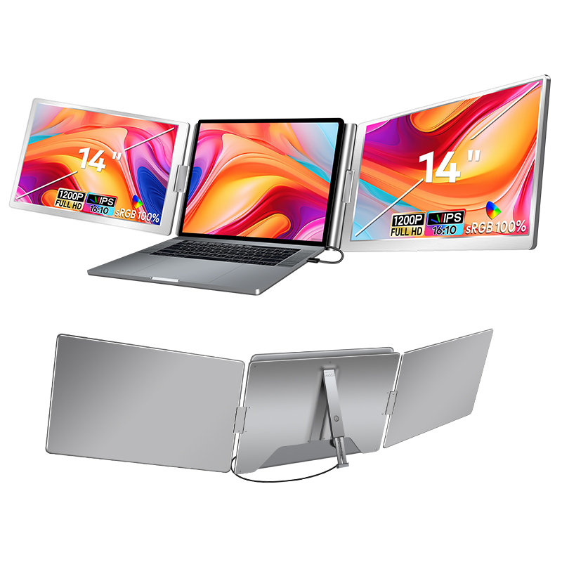 EXTRALINK SMART LIFE 14 2-SCREEN MONITOR FOR LAPTOPS 12 TO 17.3 S688