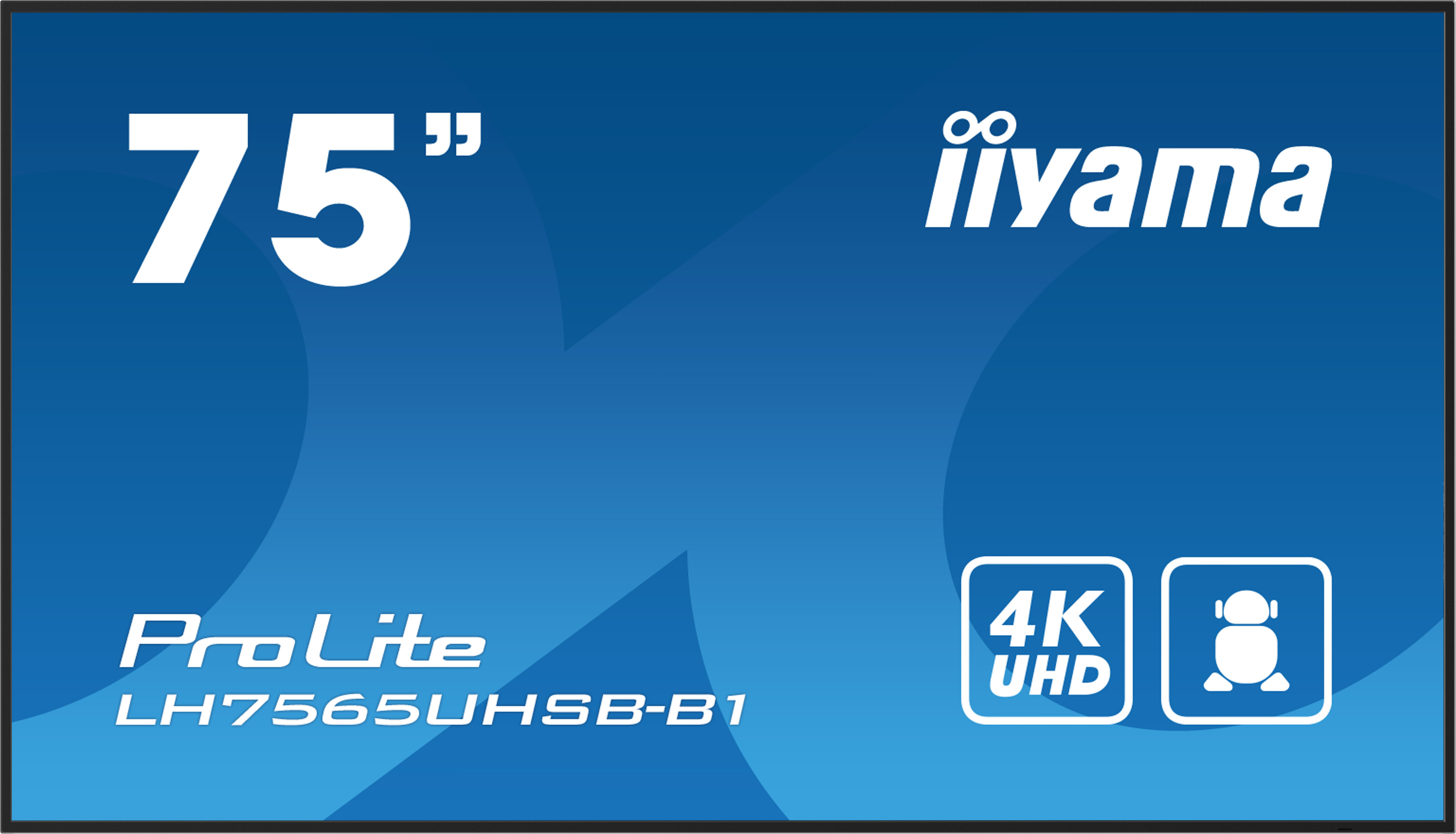 ProLite 75 inch - 4K Ultra HD Professional Digital Signage Display - 3840x2160