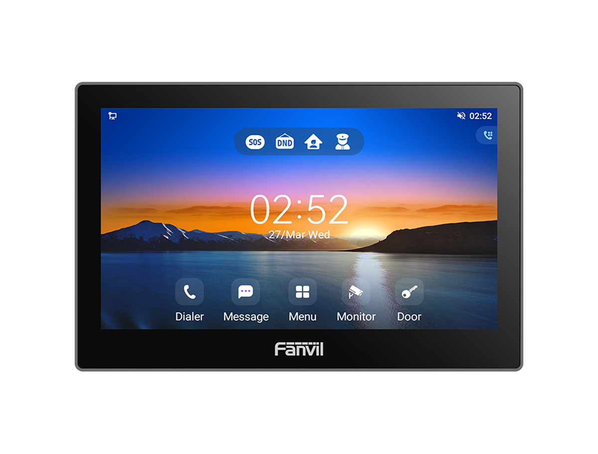 Fanvil i505W video samtalesystem 17,8 cm (7) Sort