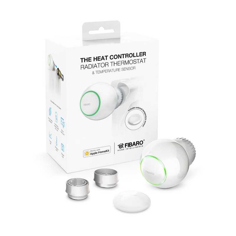 Fibaro FGT-001 ZW5 EU | Temperature controller | range 0-40st C, precision 0,5st C