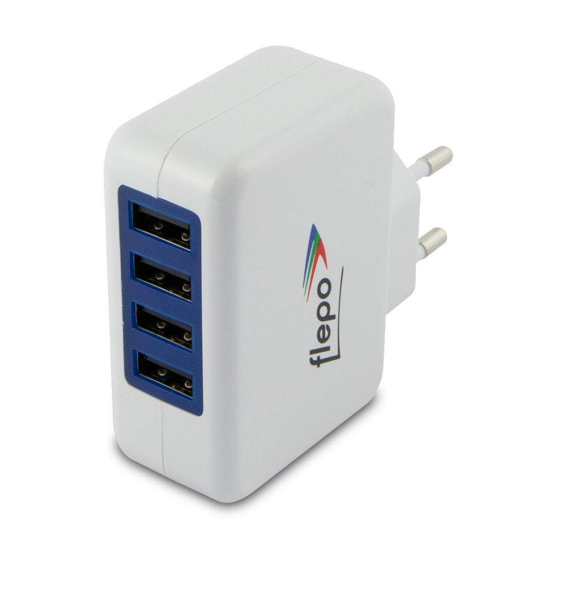 Flepo power supply USB 4-fold 100V/240V-4A
