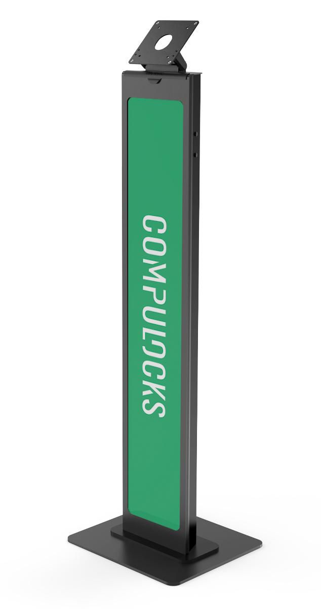 Compulocks Brandable VESA Mount Security Floor Stand - Tiltable display Floor Stand