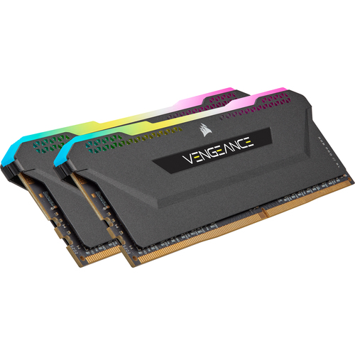 Corsair 32GB (2 x 16 GB) DDR4 3200MHz CL16 Vengeance RGB PRO SL Sort
