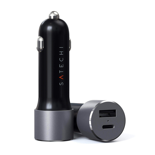 Satechi bilstrømsadapter - USB, USB-C