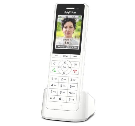 FRITZFon X6   HD Schnurloses Telefon weiß