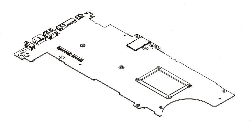 Lenovo FRU01HX898 laptop spare part Motherboard