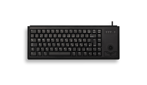 G84-4400 TRACKBALL KB PAN BLACK PAN-NORDIC - BLACK