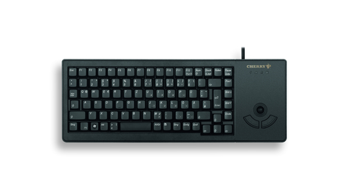 G84-5400 TRACKBALL KB PAN BLACK PAN-NORDIC - BLACK