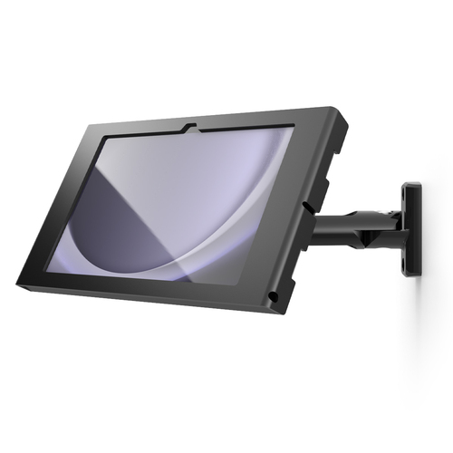GALAXY TAB A9 APEX ENCLOSURE SWING WALL MOUNT - BLACK