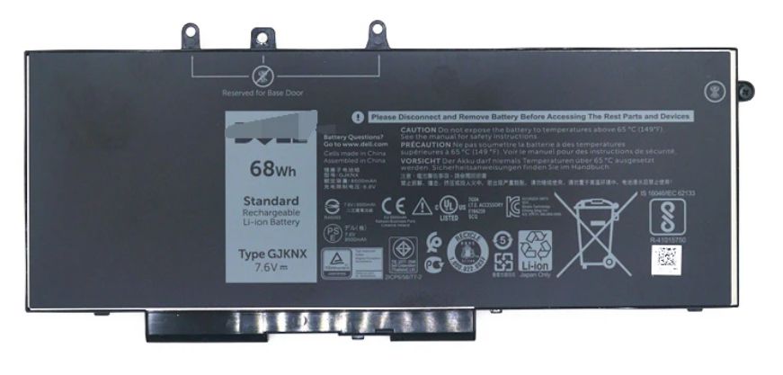 DELL GD1JP GJKNX laptop spare part Battery