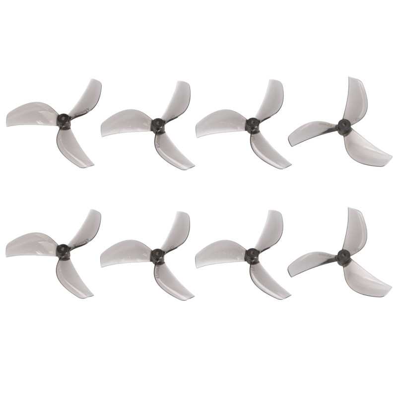 Gemfan 45mm Three-blade Propellers Gray | Drone propellers | 8 pieces