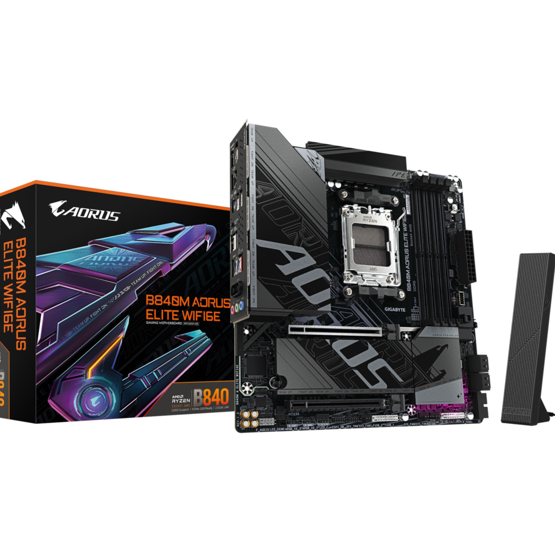 Gigabyte GA-B840M A Elite WIFI6E (AM5) (D)