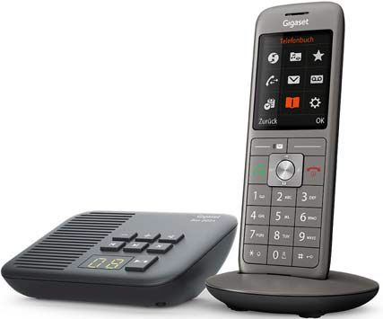 Gigaset CL660A with 200 box anthracite