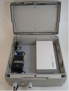 Gigaset PRO outdoor housing for DECT base N670/N720/N870 POE version incl. mast adapter