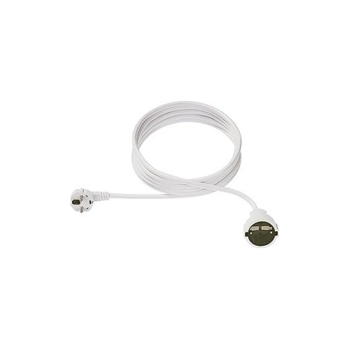 Bachmann cable, extension, socket (CEE7)->plug (CEE7), 4m, white
