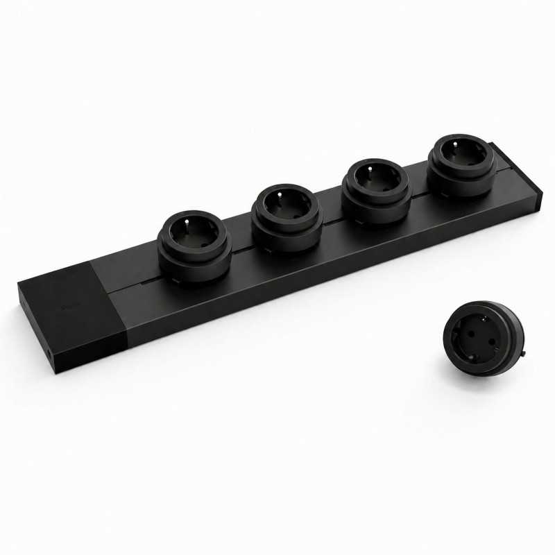 GONEO POWER TRACK RAIL 750MM BLACK