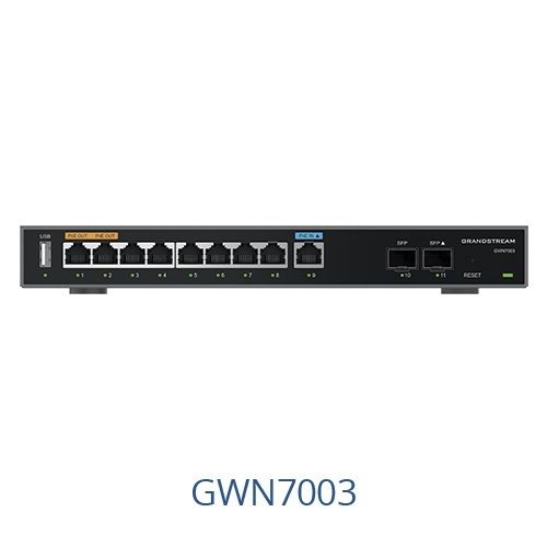 Grandstream GWN7003 Multi-WAN Gigabit VPN Router with Built-in Firewalls