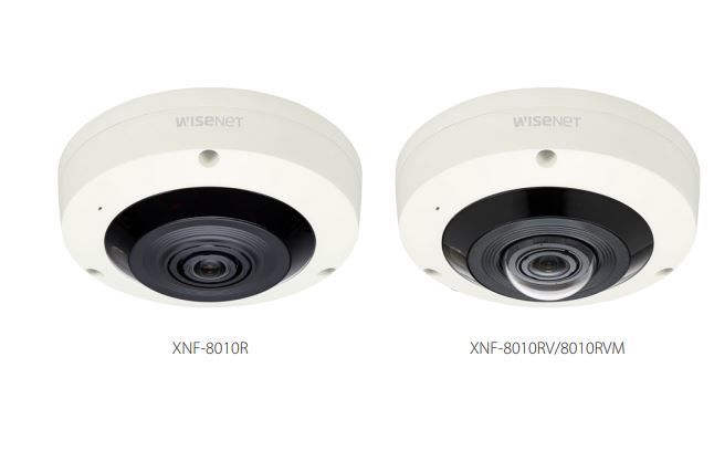 Hanwha Vision Netzwerkkamera Panorama Fisheye X Series XNF8010R 6MP IR