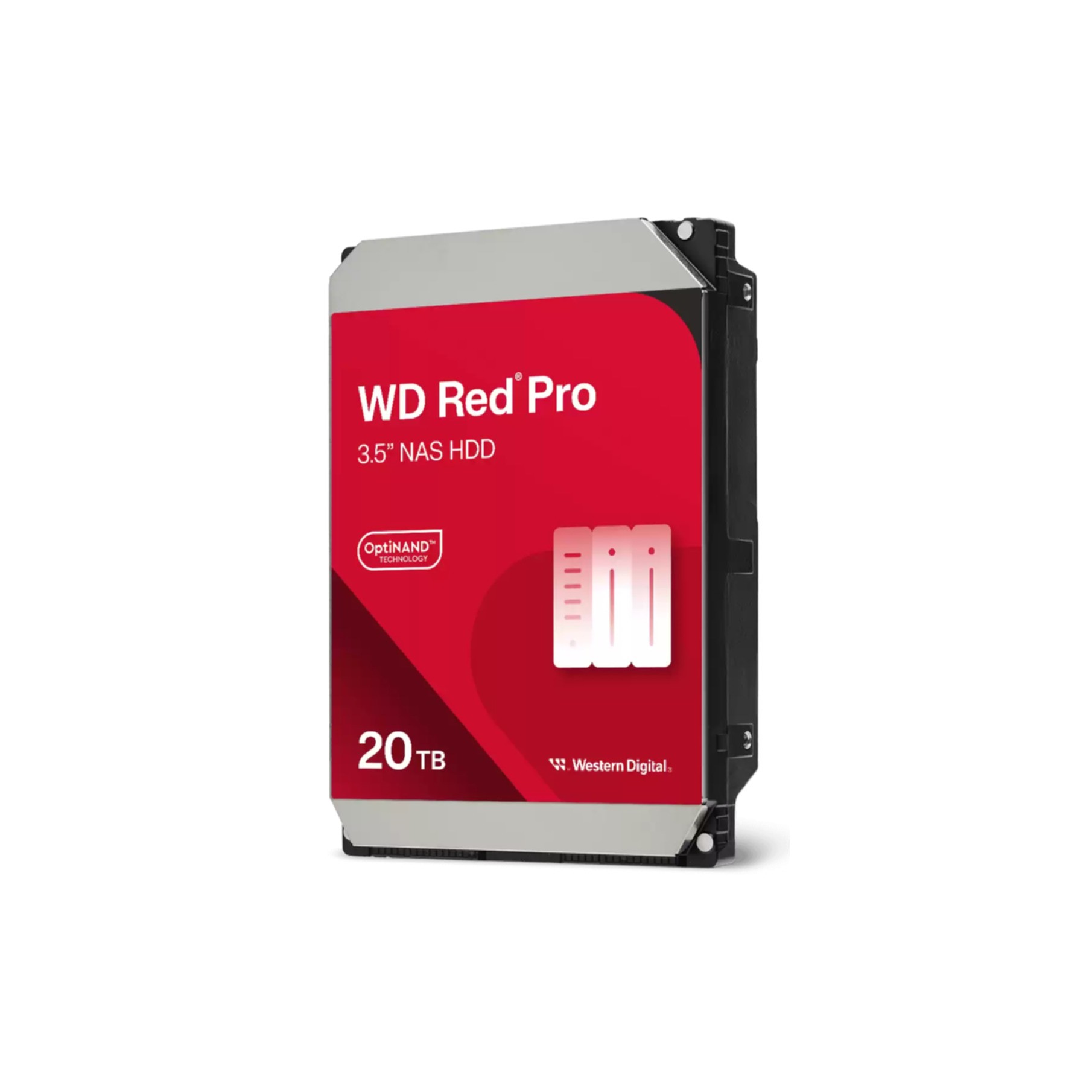 HDD WD Red Pro WD202KFGX 20 TB - intern - 3.5" (D)