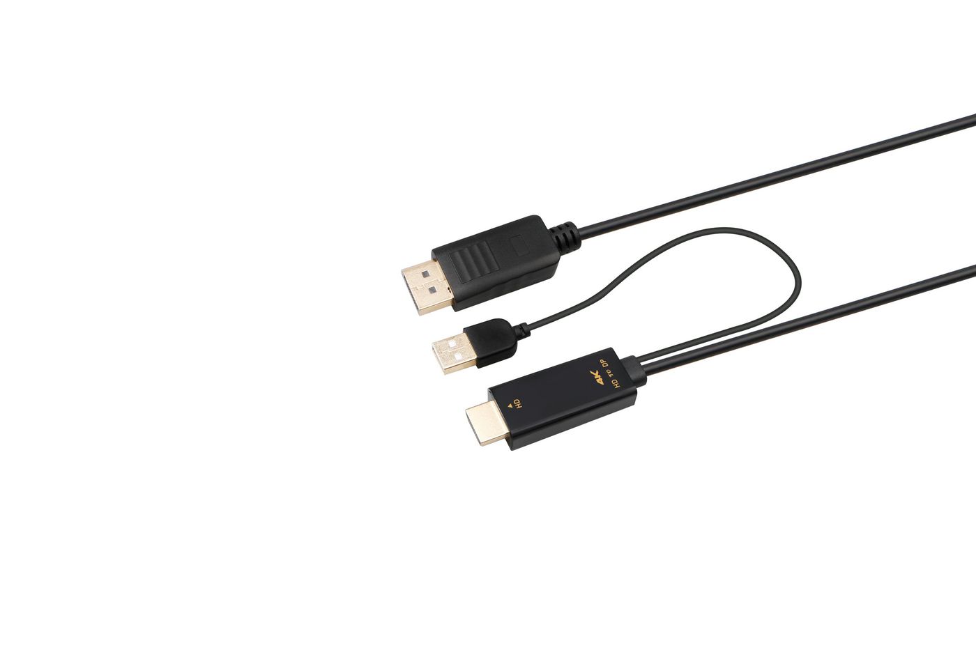 Microconnect HDMI-DP-CON3 video cable adapter 3 m HDMI Type A (Standard) DisplayPort Black