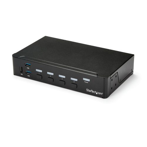 HDMI KVM SWITCH - 4-PORT KVM BUILT-IN USB 3.0 HUB-1080P