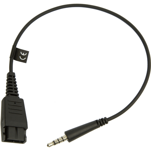 HEADSET CORD SPEAKER 410/450 3.5MM JACK STRAIGHT TO QD