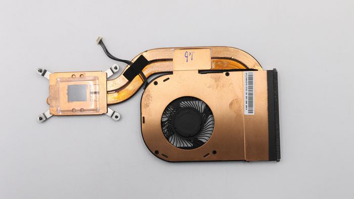 Lenovo Thermal heatsink with fan for CPU cooling, designed for Lenovo ThinkPad X1 Carbon 5th Gen laptops.