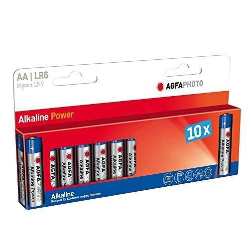 AgfaPhoto 10x AA, Alkaline, 1.5V, LR6