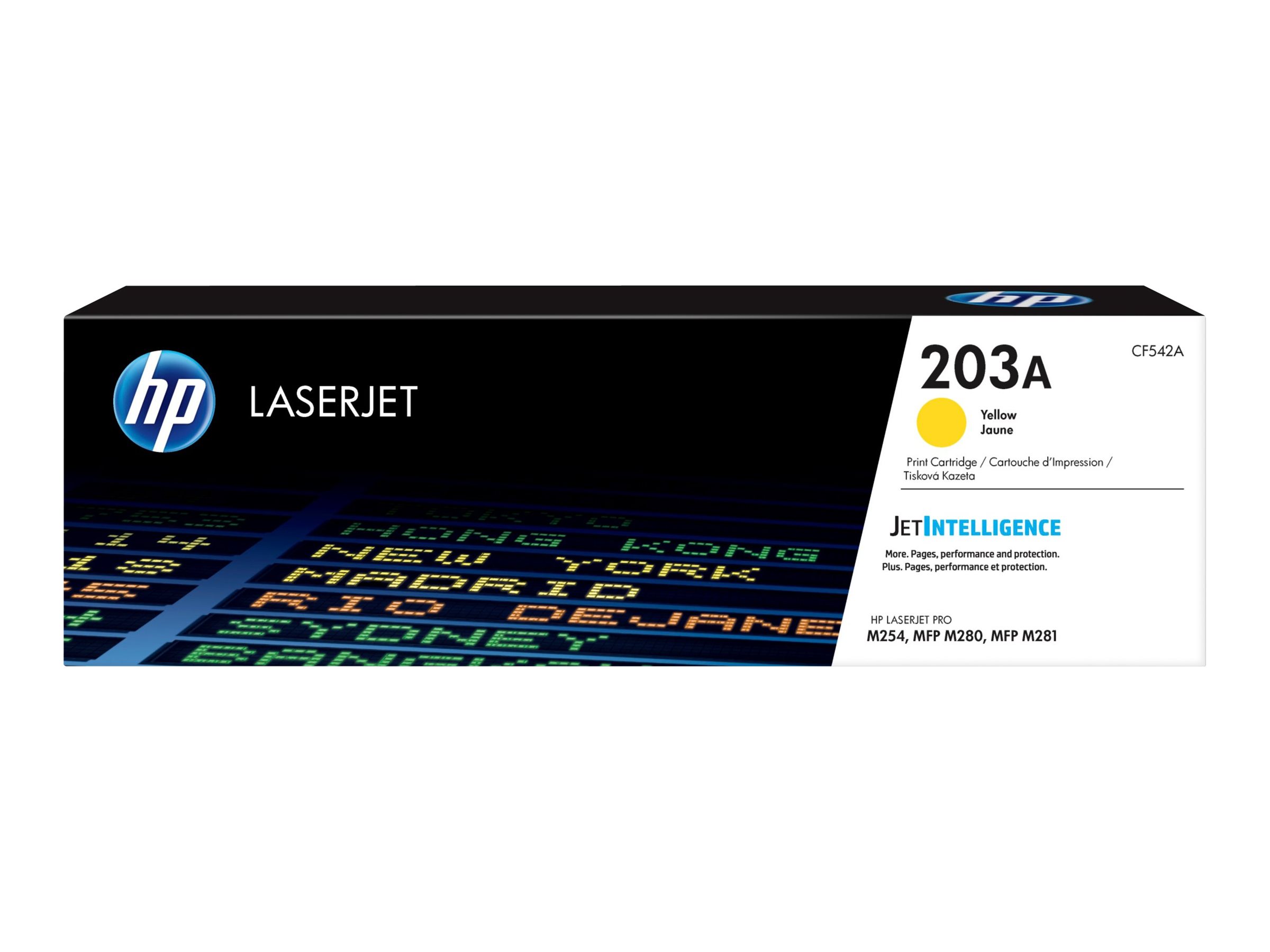 HP 203A Yellow Original LaserJet Toner Cartridge