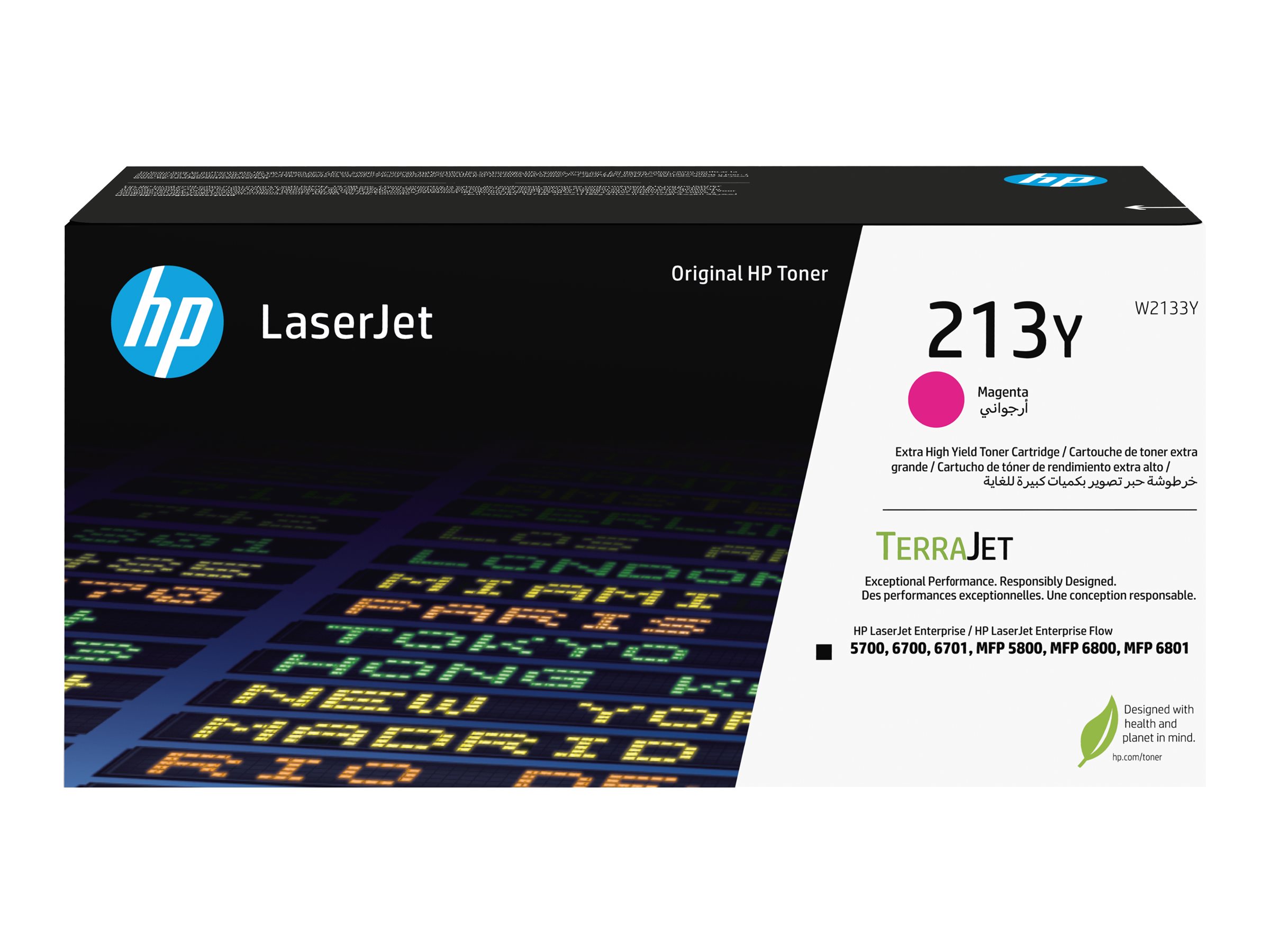 HP 213Y Extra High Yield Magenta Original LaserJet Toner Cartridge