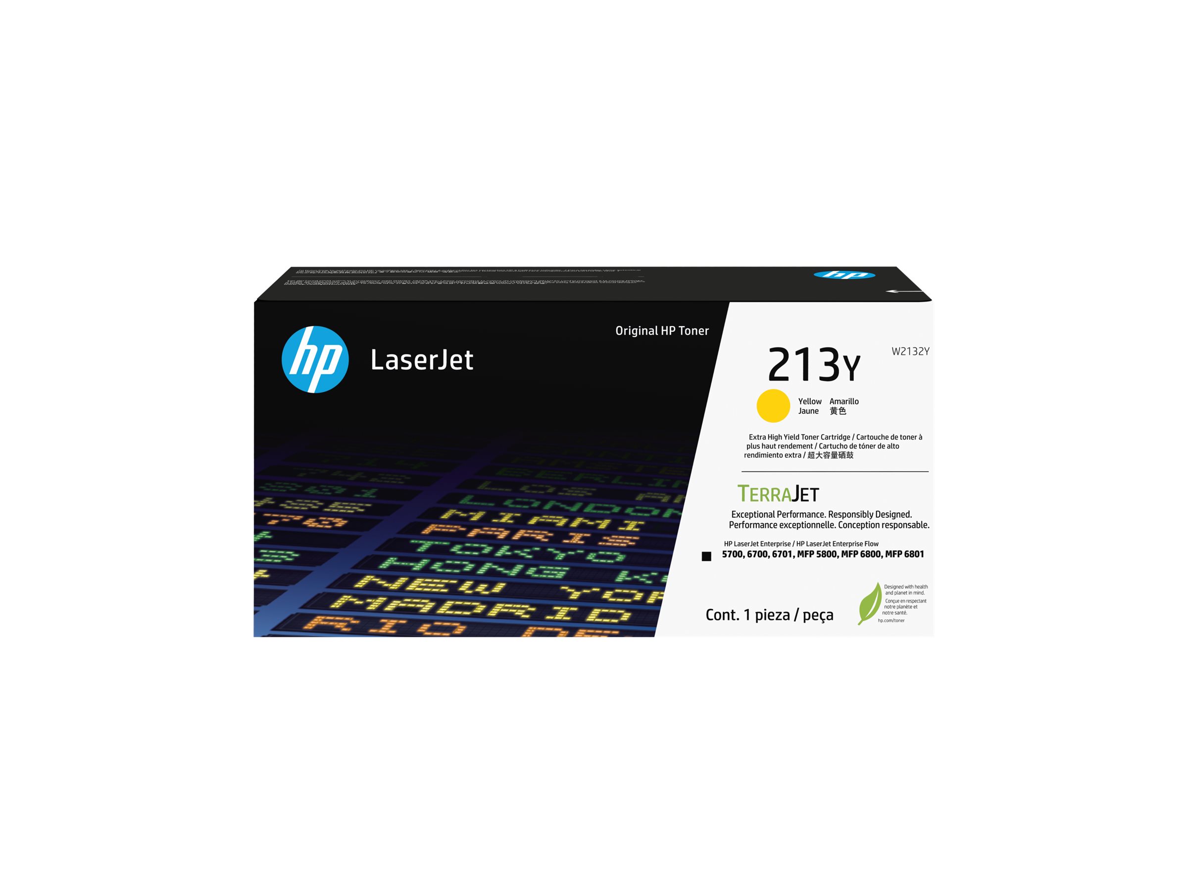 HP 213Y Extra High Yield Yellow Original LaserJet Toner Cartridge