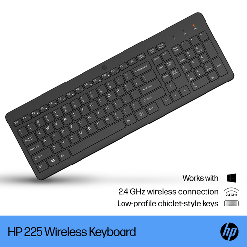 HP 225 WL KBD DAN-FIN-SWE-NOR-ENG - NORDIC COU