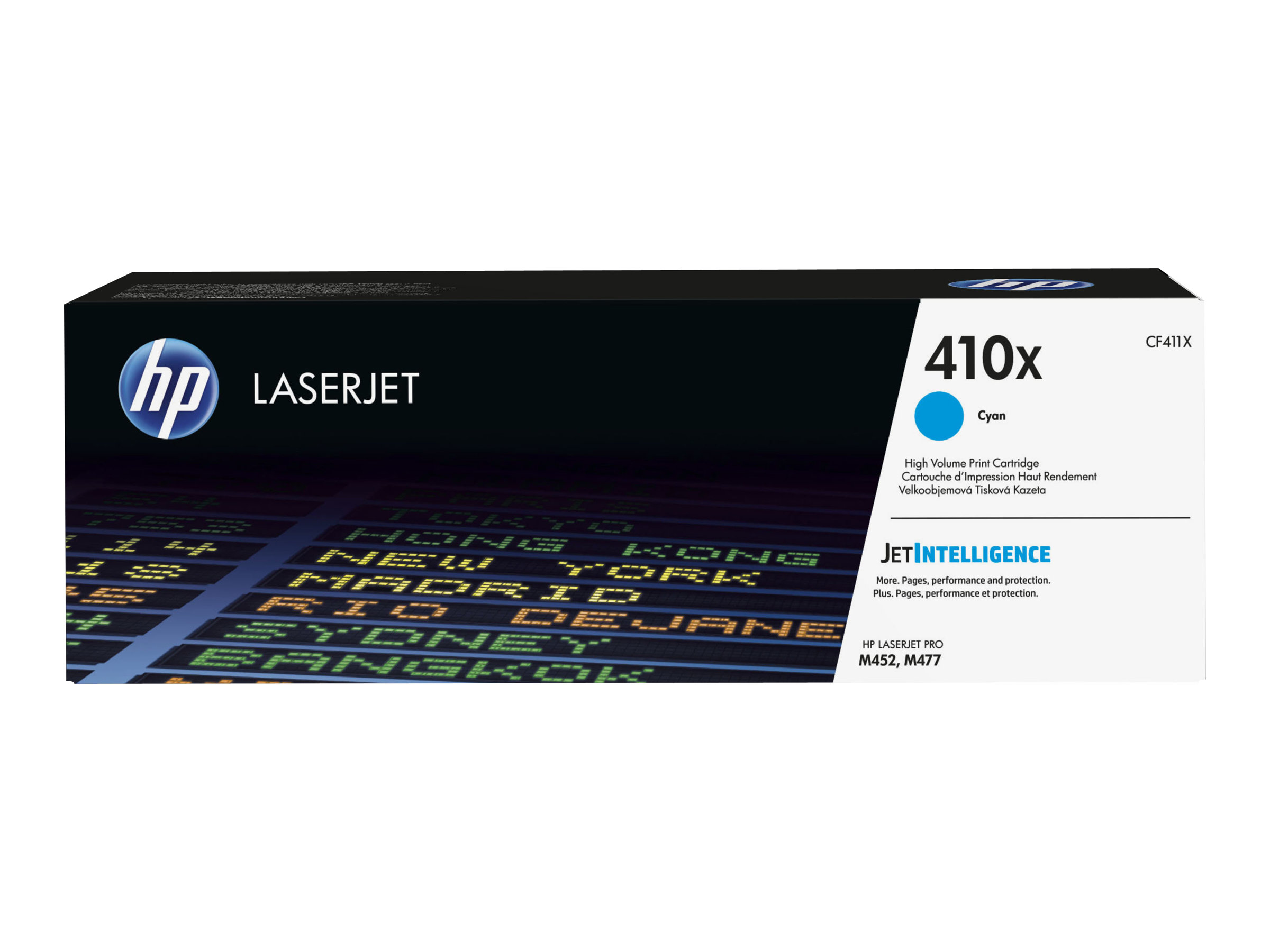 HP 410X High Yield Cyan Original LaserJet Toner Cartridge