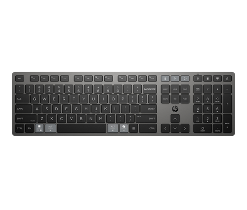 HP 725 MULTI-DEVICE RCHRGBL WL KBD DAN-FIN-SWE-NOR-ENG - NORDIC