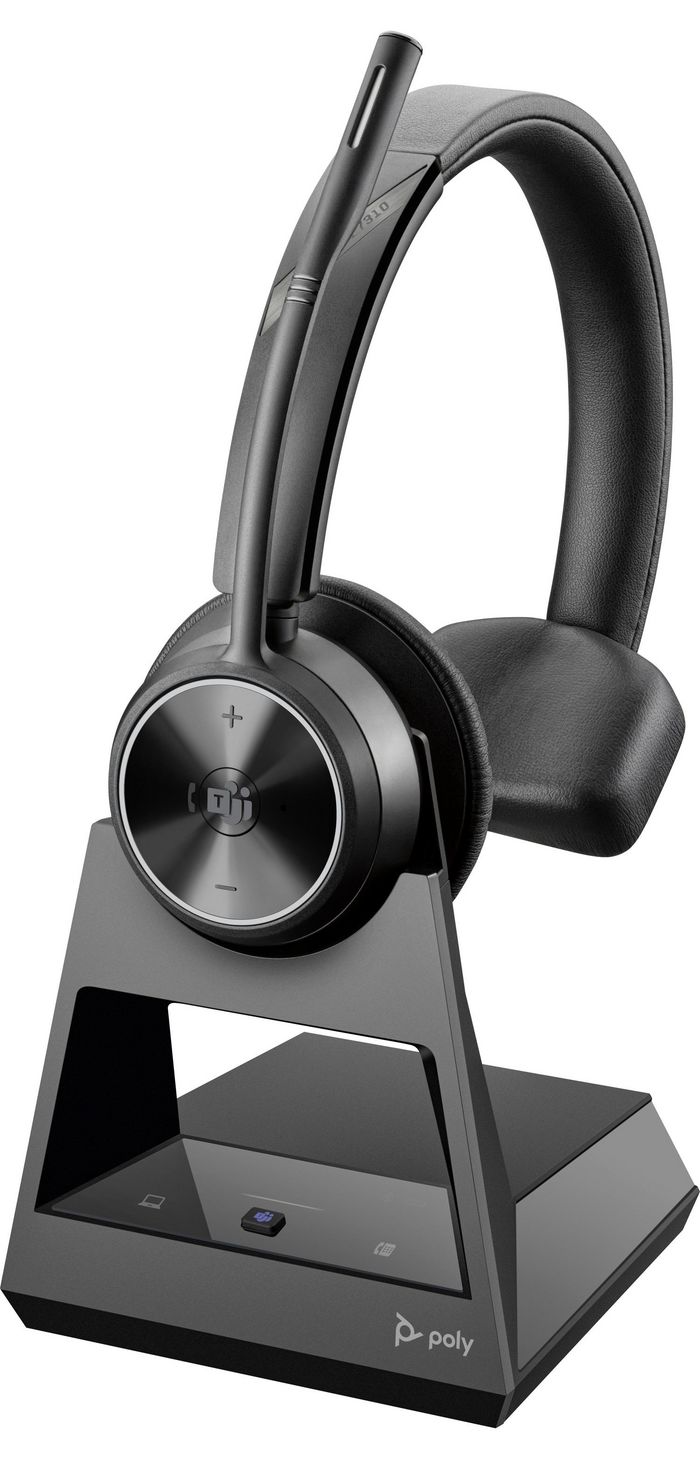 HP Savi 7310 UC Monaural Microsoft Teams Certified DECT 1880-1900 MHz Headset-EURO