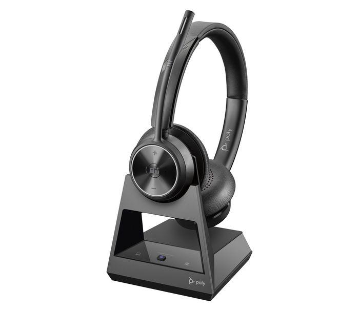 HP Savi 7320 UC Stereo Microsoft Teams Certified DECT 1880-1900 MHz Headset-EURO